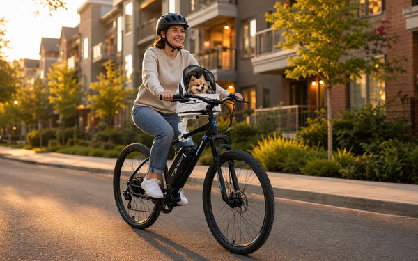 Cycling With Your Dog: How to Enjoy Safe E-Bike Adventures Together