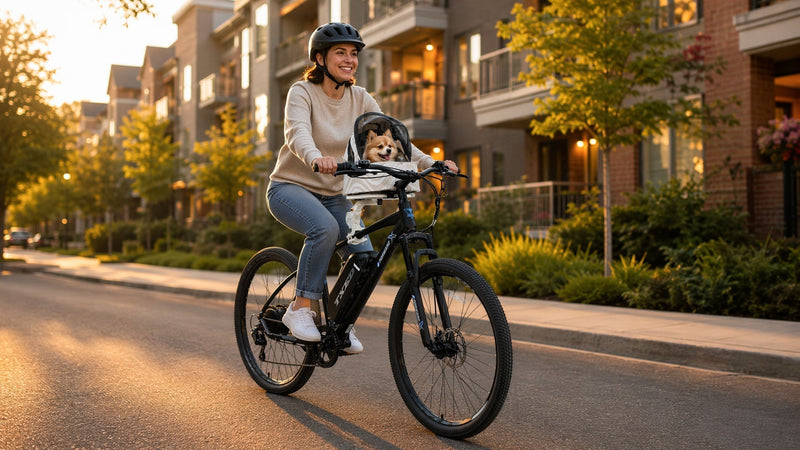 Cycling With Your Dog: How to Enjoy Safe E-Bike Adventures Together