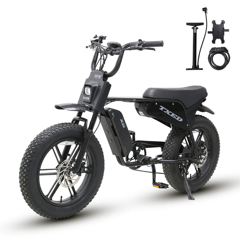 TXED Maverick fat tyre electric bike - gallery image 9