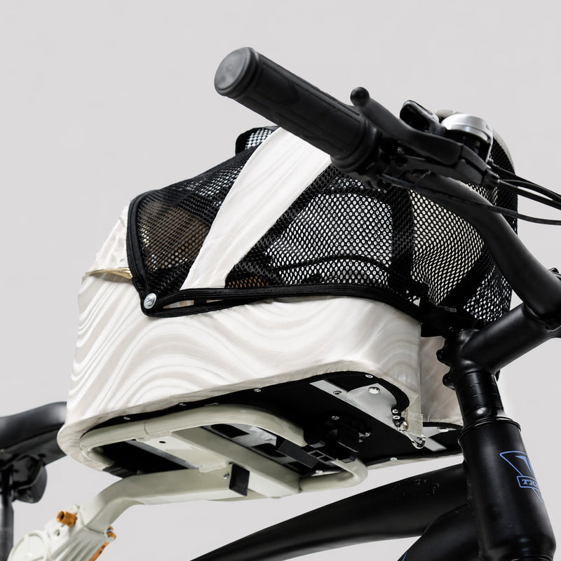 Electric Bike Pet Carrier Box | Rear Rack Dog Carrier for Small Dogs & Cats