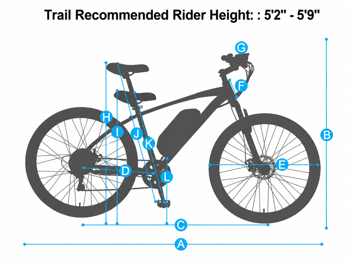 Trail 2-Pack geometry diagram
