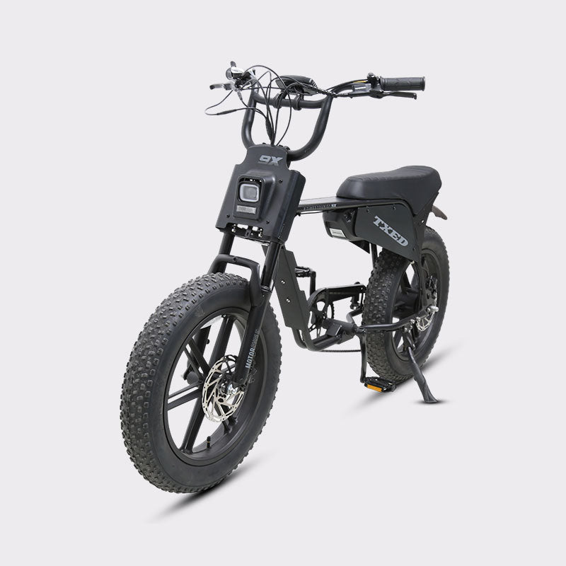 TXED Maverick long range electric bike with up to 60 miles pedal assist