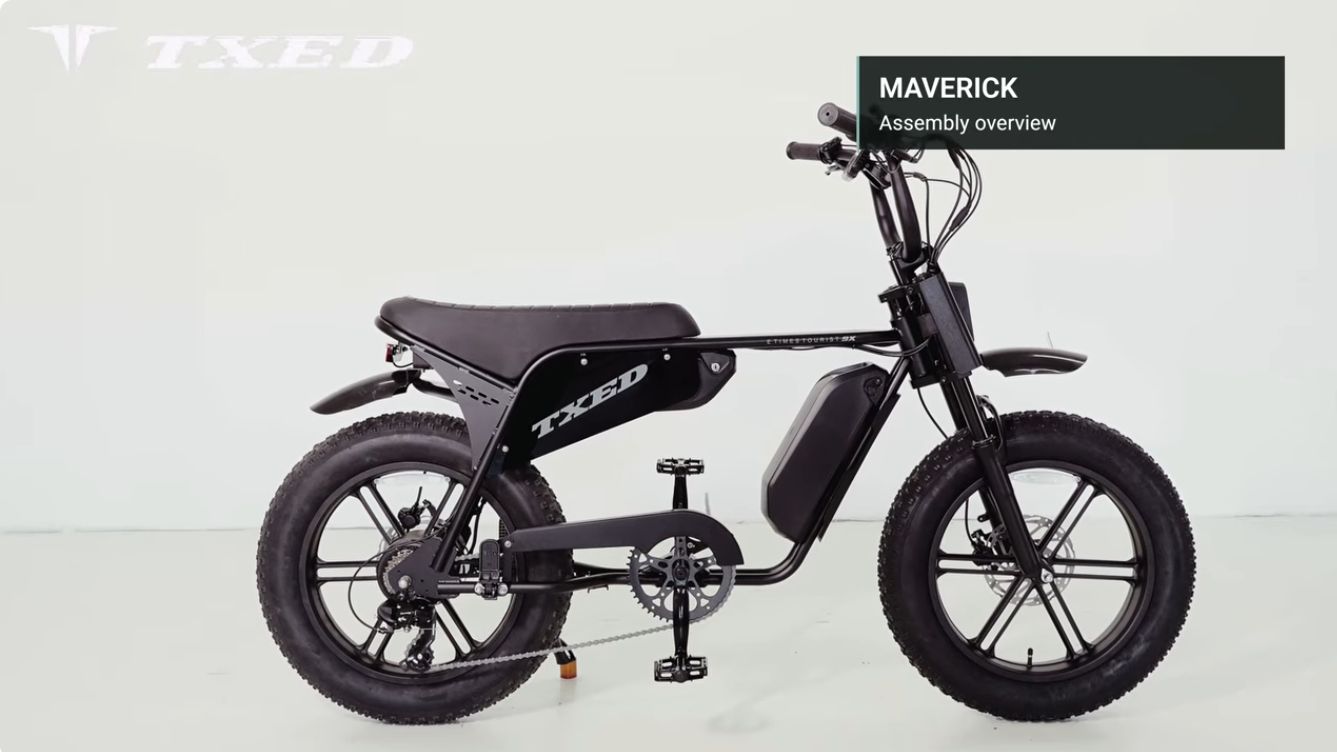 Fully assembled Maverick from the TXED assembly video